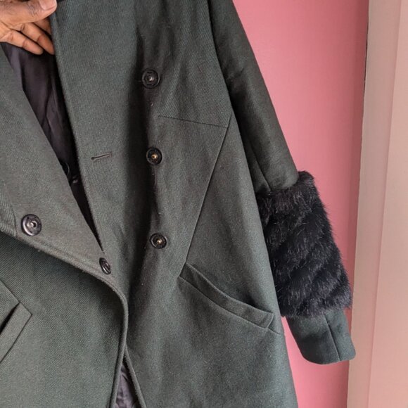 Asymmetrical Winter Coat - Picture 6 of 15